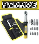 Pedros Demi Ii 1/4" Ratcheting Torque Wrench & Bit Set Tool Wrap 3-15NM. Fixed Price $169.73.