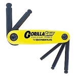 Bondhus 12894 Set 5 Ball End Gorillagrip Fold-up Tools 3/16-3/8" 1EA. Fixed Price $18.35.