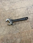 Nos Crescent 6" Black Oxide Adjustable Wrench W/ Slight Corrosion Spots (AT16). Fixed Price $21.00.