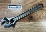 Vintage Proto No 708-L Clik Stop 8" Adjustable Wrench Made Usa. Fixed Price $12.95.
