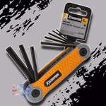 8PC High Quality Folding Hex Key Metric Fold-up Steel Allen Wrench Set Usa. Fixed Price $10.99.