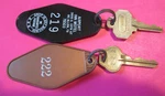 Airport Inn Motel Hotel And Plastic Room Key # 219 Mc Allen Texas Plus Door 222. Fixed Price $27.00.