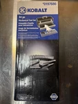 Nib Kobalt 34 Pc Mechanical Tool Set Socket Wrench Allen. Fixed Price $19.99.