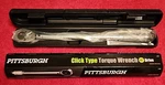 Pittsburgh 1/2" Torque Wrench Snap Socket Pro Drive Click Type Ratcheting New. Fixed Price $39.00.