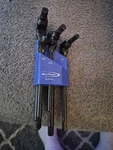 Blue Point Tools BLPPKS5 Sae Sizes 3/16 - 3/8" Pivot Head Hex Wrenches. Fixed Price $69.99.