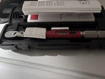 Snap-on 1/4" Drive Flex-head Techangle Micro Torque Wrench (15 300 In-lb) (red). Fixed Price $550.00.