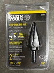Klein Tools KTSB11 Double-fluted Step Drill Bit #11 (7/8" 1-1/8") New. Fixed Price $28.99.