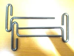 Eklind (31924) 3/8" 9" Oal Alloy Steel Forged Grip T-handle Hex End Key Pc. Fixed Price $29.95.