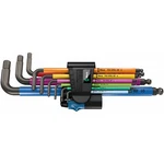 Wera 950 SPKL/9 Sm Hf Multicolour L-key Set Metric Blacklaser With Hol. Fixed Price $72.82.