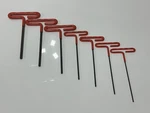 Eklind 7PC Sae Cushion Grip Hex T-key Allen Wrench Set 3/32" To 1/4" Sizes. Fixed Price $29.99.