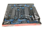 New Snap-on 2.5 10 Mm T- & L-shaped Sae Allen Hex Driver Key Set AWSGM800A. Fixed Price $159.99.