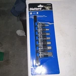 Diehard 7 Pc Hex Bit Socket Set. Fixed Price $25.00.
