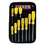 Urrea JBUD02 Amber Screwdrivers Set 10 Pieces. Fixed Price $45.30.
