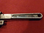 Vintage Red Diamond 8" Adjustable Forged Steel Wrench Stillson Style Opening 1". Fixed Price $29.00.
