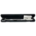 Pittsburgh Pro 1/2" Click Stop Reversible Torque Wrench 10-150 Ft Lbs 239 Case. Fixed Price $14.99.