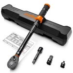 3/8" Torque Wrench Snap Socket Professional Drive Click Ratcheting Reversible. Fixed Price $33.29.
