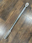 Snap-on Usa QJR-3200C 1/2" Drive Ratchet, Click Style Torque Wrench Won Lock. Fixed Price $54.99.