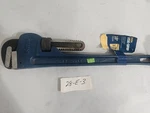 Irwin 274103 Vice-grip 18" Cast Iron Pipe Wrench. Fixed Price $40.00.