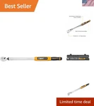 Precision 1/2 Drive Electronic Torque Wrench 30-340 Nm Flex Head Design. Fixed Price $356.99.