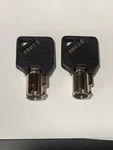 Westward Replacement/spare Toolbox Keys #002 - (2). Fixed Price $15.95.