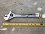 Vintage 12 Truecraft Drop Forged Adjustable Crescent Wrench Tool. Fixed Price $6.95.