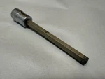 10MM Usa Snap-on Metric 1/2" Chrome Long Hex Bit Socket Driver S6018E. Fixed Price $28.00.