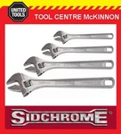 Sidchrome 4PCE Plated Adjustable Wrench Shifter Set 6, 8, 10 & 12. Fixed Price $282.78.