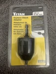 Titan 1/4" Hex To 3/8" Keyless Drill Chuck Adapter #16207. Fixed Price $20.00.