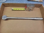 Vintage Wright Tool Usa 1/2" Drive Long Handle Ratchet 4494. Fixed Price $50.00.