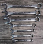Mastercraft Tools Pro Series Combination Wrenches 7 Pcs Drop Forged. Fixed Price $17.56.