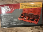 Tools SBDR123SA: 123-PIECE Mac-grip Ratcheting 1/4" Hex Bit Screwdriver Set. Fixed Price $159.99.