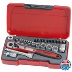 Teng Tools 24 Piece 1/4 Inch Drive 6 Point Metric Regular/shallow Socket Set. Fixed Price $105.16.