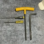 Lot Of 4 Bondhus T-handle Hex, Shape Ball End WRENCHES-3/32 -1/8 -5/16 & 10MM. Fixed Price $14.95.