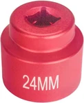 24MM 3/8" Drive 6-POINT Socket, Low Profile Oil Filter Cap Removal Wrench Tool. Fixed Price $16.99.