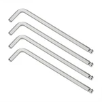 Focmkeas 4 Pcs 1/8" Ball End Hex Key Wrench, Sae Internal. Fixed Price $9.76.