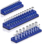 Olsa Tools Magnetic Socket Organizer 3-PIECE Drive Metric Holder Set Wi. Fixed Price $57.51.