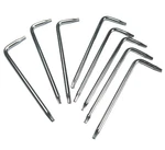 Zdingtech 8PCS T8 Torx Bit Anti Tamper Proof Star Key Silver. Fixed Price $10.69.