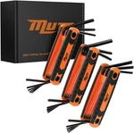 Mutt Tools 25PC Folding Allen Key Set Compact Sae & Metric For Orange. Fixed Price $40.16.