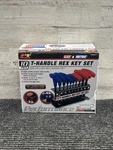 Performance Tool W80277 T-handle Hex Key Set. Fixed Price $20.00.