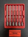 Snap Tools 206EFAL 6PC 3/8"DR Sae Extra-long Hex Bit Socket Driver Set. Fixed Price $160.00.