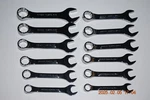 Craftsman Industrial 12-PC 12-PT Inch/metric Full Polish Stubby Combination Wren. Fixed Price $104.95.