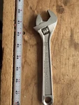 Vintage Master Mechanic Usa Adjustable Wrench #mm 91-8. Fixed Price $9.99.