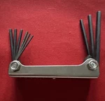 Vintage Eklind Tool Co No. 20911 Hex Key Set Sae (9) Allen Wrench Usa. Fixed Price $11.99.