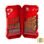 Milwaukee 48-89-4631 Shockwave Impact Duty Red Helix Titanium Drill Bit SET-23PC. Fixed Price $36.99.