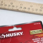 (10PC-PK) Husky Short Arm Hex Key Set Sae Alloy Steel 1000 009 928. Fixed Price $6.28.