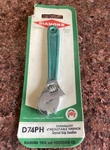 Very Rare Diamond Tool Usa Horseshoe D74PH Chrome Adjustable Wrench. Fixed Price $160.00.