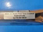 Exoox Cpu Module Preset Torque Screwdriver Sun Tool 250-1353-01 6 In.lbs. Fixed Price $14.95.