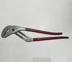 Vintage HL120P Blue Point 20" Channel Locking Pliers Red Handles Vg Owners Marks. Fixed Price $50.00.