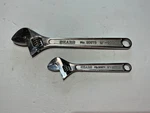 Vintage Sears Brand 12" & 8" Adjustable Wrenches 30873 30871 Bf Japan. Fixed Price $30.00.