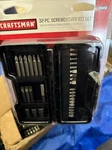 Sears Craftsman Nos 32PC Screwdriver Set Case Phillips Flathead Torx Sqr 26458. Fixed Price $19.95.